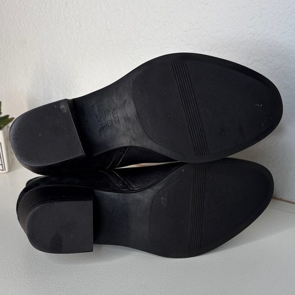 Naturalizer Black Leather Ankle Boots - Picture 9 of 13
